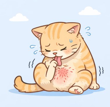 🌸【人の花粉症と何が違う？】 👩 人の場合 → くしゃみ・鼻水・目のかゆみ 🐶🐱 犬や猫は → 強いかゆみを伴う皮膚炎 出やすい場所👇 ✔ 目のまわり ✔ 耳 ✔ 足先 ✔ わき・内股 猫では ✔ 左右対称の脱毛 ✔ ポツポツした湿疹 ✔ 頭のかき壊し などが見られることもあります