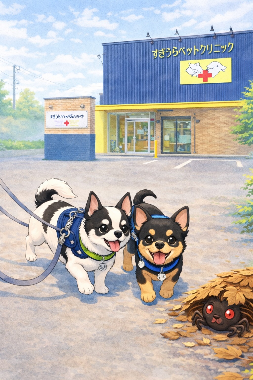 雪が溶けたら、マダニの季節です⚠️ 👉我が家ではすでにマダニ予防を始めました🐶 日中は暖かくなり、雪もだいぶ溶けてきましたね