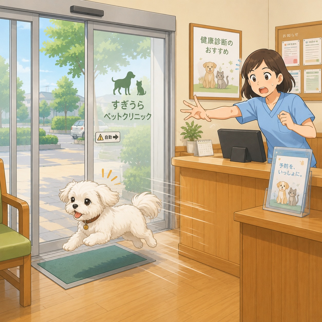 【動物病院あるある】 「『うちの子は大丈夫』が、一番ドキッとします