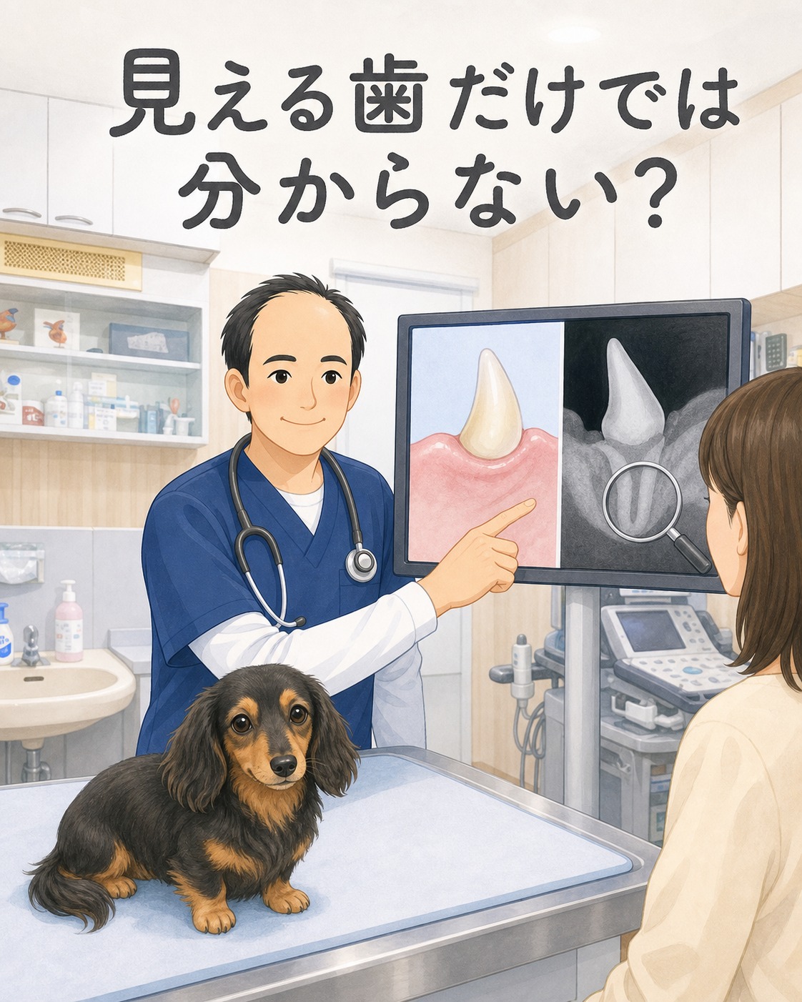 🟨 獣医師が解説 歯石が少なければ、歯は健康なのでしょうか？